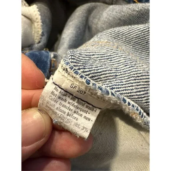 Vintage 1970s Levi’s orange tab bell bottoms - Picture 5 of 10